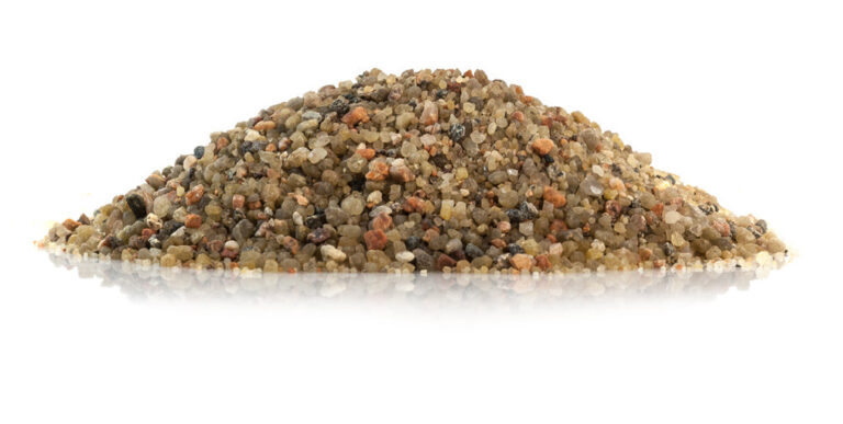 Dried sand 0,6-2,0 mm